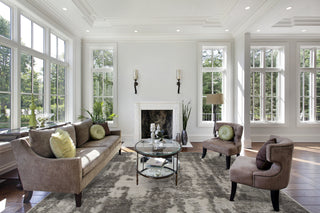 Dalyn Rocco RC8 Ivory Area Rug Lifestyle Image Feature