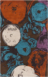 Surya Roll Call RCL-700 Rust Area Rug by Mike Farrell 5' x 8'