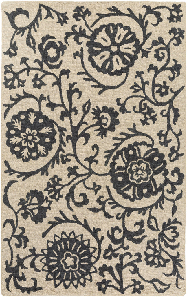 Artistic Weavers Rhodes Maggie Charcoal/Beige Area Rug main image