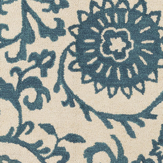 Artistic Weavers Rhodes Maggie Teal/Beige Area Rug Swatch