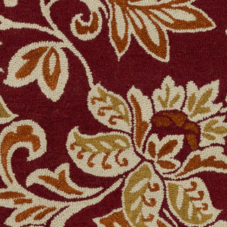 Artistic Weavers Rhodes Elsie Crimson Red/Dark Orange Area Rug Swatch