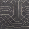 Surya Ridgewood RDW-7005 Black Area Rug by Alexander Wyly Sample Swatch
