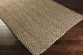 Surya Reeds REED-801 Olive Area Rug 5x8 Corner