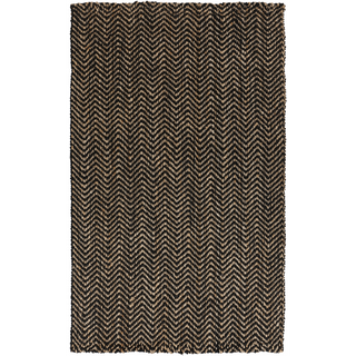 Surya Reeds REED-805 Black Area Rug 5' x 8'