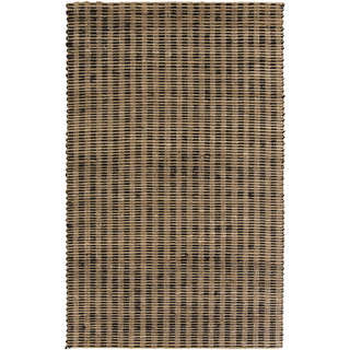 Surya Reeds REED-818 Black Area Rug 5' x 8'