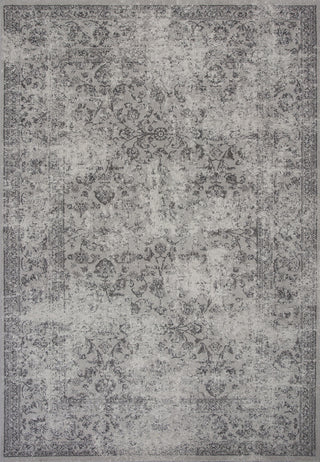 KAS Reflections 7427 Grey Vintage Machine Woven Area Rug