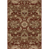 Orian Rugs Virtuous Stoke Red Area Rug main image