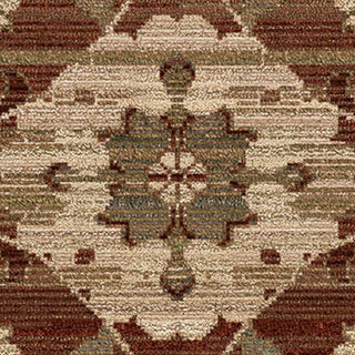 Orian Rugs Virtuous Stoke Red Area Rug Swatch