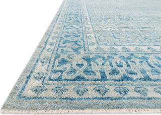 Loloi Reina REI-04 Sky/Ocean Area Rug Corner Image