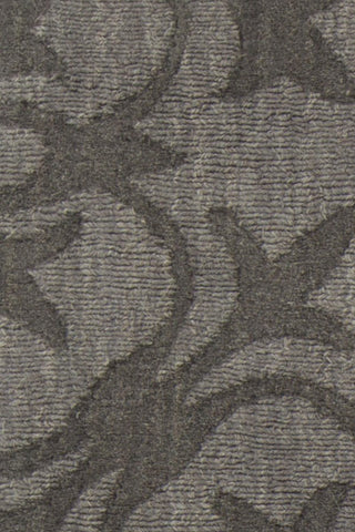 Chandra Rekha REK-29601 Taupe/Charcoal Area Rug Close Up