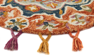 Loloi Remy RU-01 Tangerine/Multi Area Rug Main