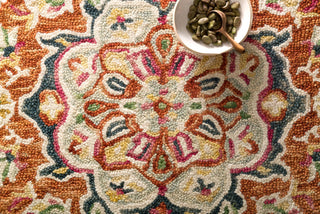 Loloi Remy RU-01 Tangerine/Multi Area Rug Runner Image Feature