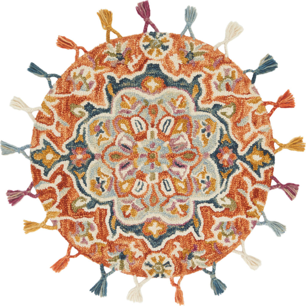Loloi Remy RU-01 Tangerine/Multi Area Rug – Incredible Rugs and Decor