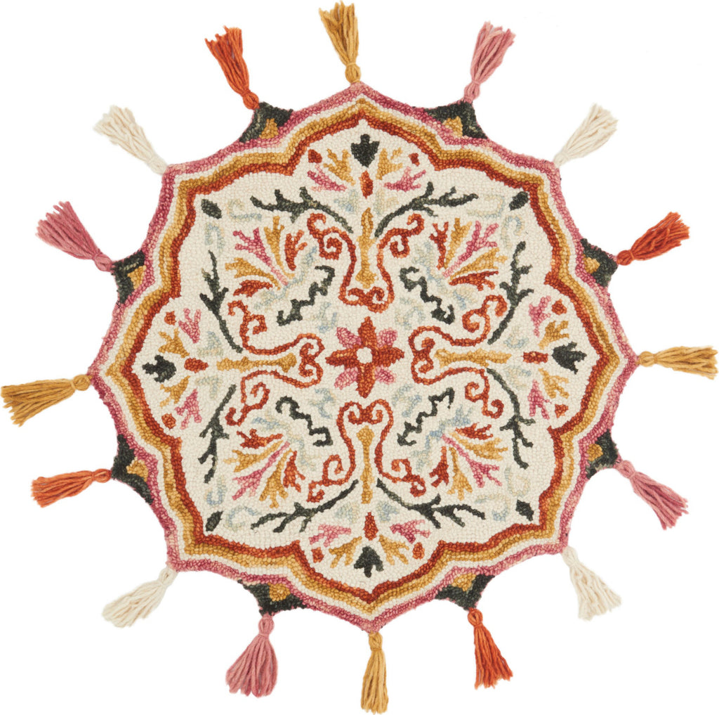 Loloi Remy RU-07 Ivory/Sunset Area Rug main image