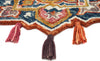 Loloi Remy RU-09 Navy/Spice Area Rug Detail Shot