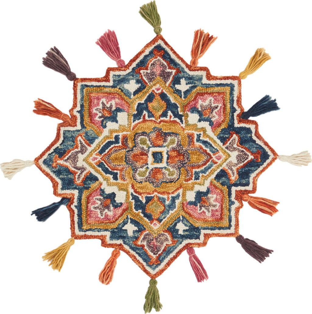 Loloi Rugs Remy Loloi Remy RU-09 Navy/Spice Area Rug – Incredible Rugs and Decor