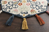 Loloi Remy RU-11 Ivory/Multi Area Rug Round Image Feature