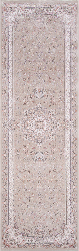 Momeni Renaissance REN-1 Taupe Area Rug Closeup