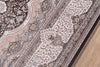 Momeni Renaissance REN-2 Charcoal Area Rug Corner Shot