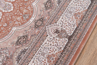 Momeni Renaissance REN-2 Rose Area Rug Corner Shot