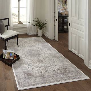 Momeni Renaissance REN-5 Ivory Area Rug Room Scene Feature