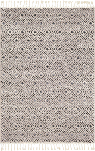 Surya Restoration REO-2306 Charcoal Medium Gray Light Cream Taupe Black Area Rug main image