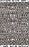 Surya Restoration REO-2307 Charcoal Medium Gray Light Cream Taupe Black Area Rug main image