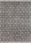 Surya Restoration REO-2307 Charcoal Medium Gray Light Cream Taupe Black Area Rug Main Image 8 X 10