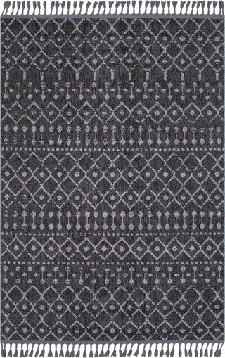 Surya Restoration REO-2312 Charcoal Medium Gray Light Black Area Rug main image