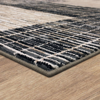 Karastan Vanguard by Drew and Jonathan Home Resolute Frost Grey Area Rug Lifestyle Image