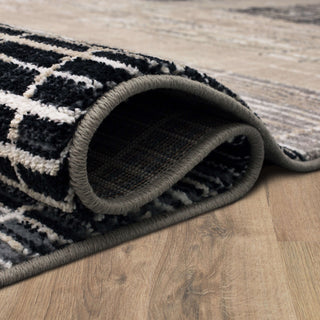 Karastan Vanguard by Drew and Jonathan Home Resolute Frost Grey Area Rug Lifestyle Image