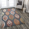 Rizzy Resonant RS775A Gray Area Rug Corner Image