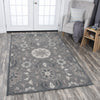 Rizzy Resonant RS914A Dark Taupe Area Rug Corner Image
