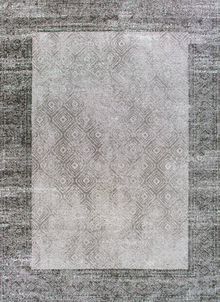 KAS Retreat 0114 Taupe Brder Area Rug main image