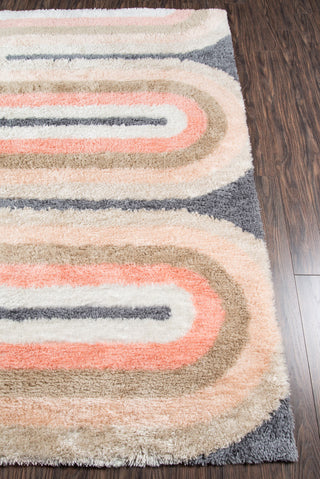 Momeni Retro RET-2 Pastel Area Rug by Novogratz Closeup