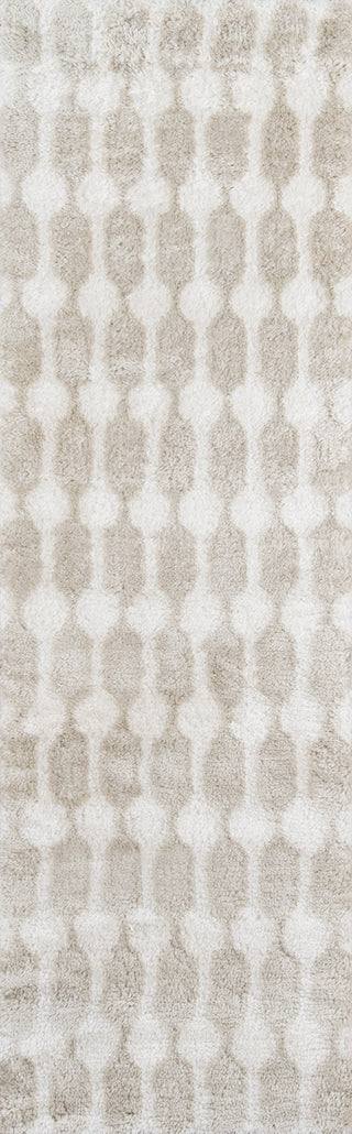 Momeni Retro RET-4 Taupe Area Rug by Novogratz Runner