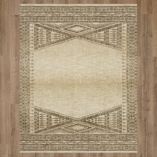 Karastan Bowen Reverb Neutral Area Rug by Drew and Jonathan Main Image