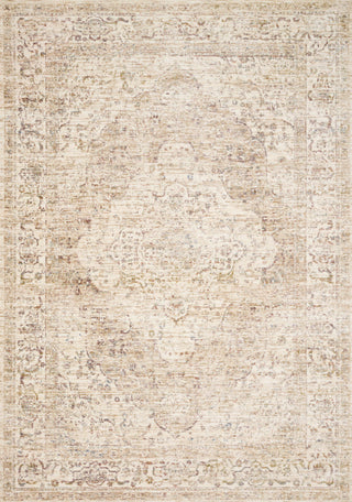 Loloi Revere REV-04 Ivory/Berry Area Rug main image