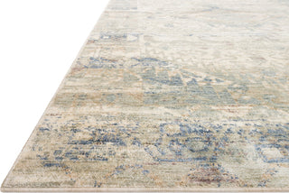 Loloi Revere REV-06 Ivory/Blue Area Rug Corner 