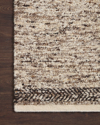 Loloi Reyla RLA-01 Granite / Mocha Area Rug Corner Image