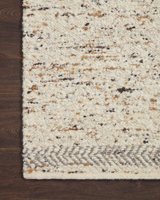 Loloi Reyla RLA-01 Pebble / Stone Area Rug Corner Image