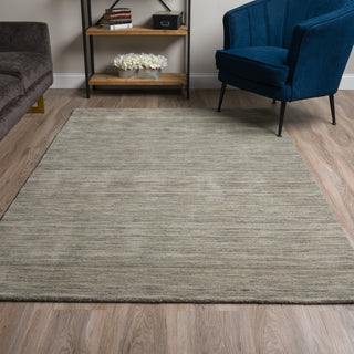 Dalyn Rafia RF100 Charcoal Area Rug Room Scene Featured 