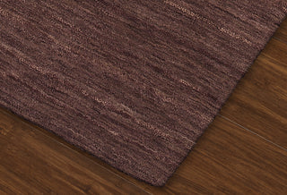 Dalyn Rafia RF100 Plum Area Rug Closeup