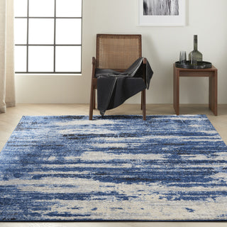 Calvin Klein CK001 River Flow RFV01 Blue/Grey Area Rug