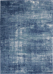 Calvin Teal/Ivory Decor Area Blue – Incredible Rugs CK001 River Klein Flow Rug RFV02 and