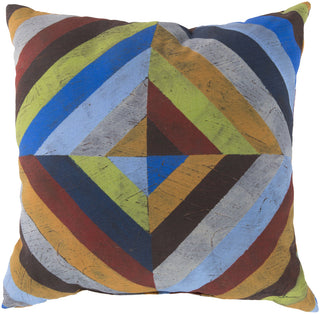 Surya Rain Charm in Color and Shape RG-005 Pillow 18 X 18 X 4 Poly filled