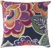 Surya Rain Fabulously Floral RG-006 Pillow 18 X 18 X 4 Poly filled