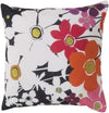 Surya Rain Fabulous in Floral RG-008 Pillow 18 X 18 X 4 Poly filled