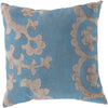 Surya Rain Stately Scroll RG-021 Pillow 20 X 20 X 5 Poly filled