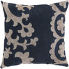 Surya Rain Stately Scroll RG-022 Pillow 18 X 18 X 4 Poly filled